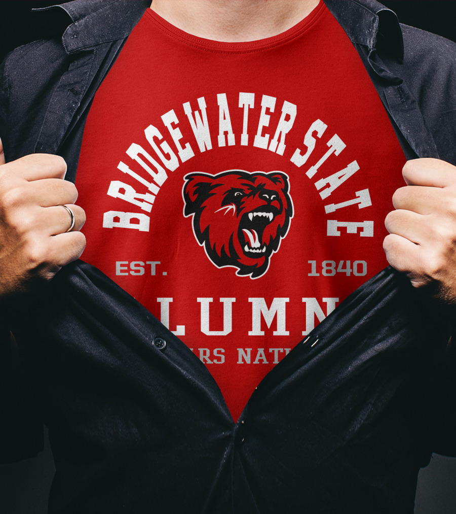 Bridgewater State University Alumni Bears Nation Est. 1840 T-Shirt