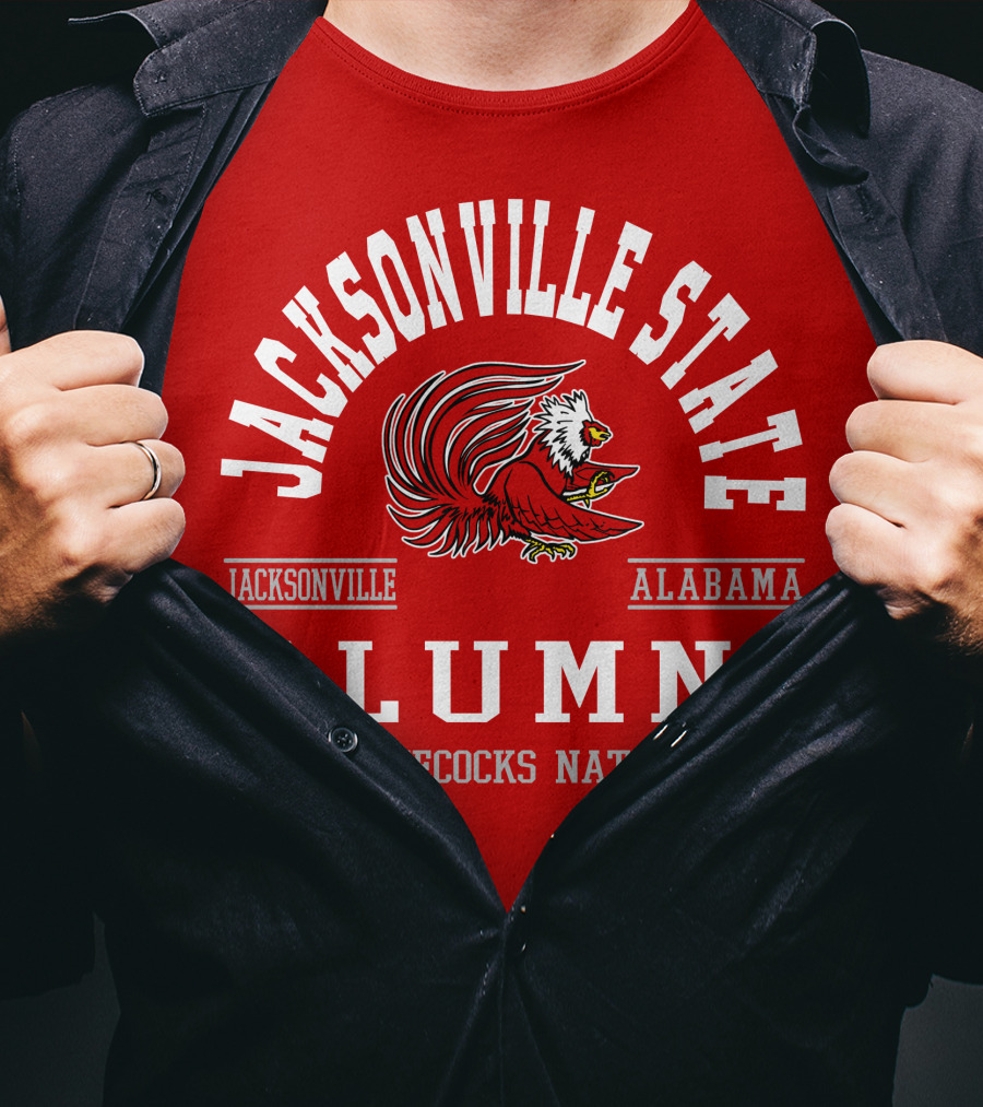 Jacksonville State Alumni Gamecocks Nation Jacksonville Alabama T-Shirt