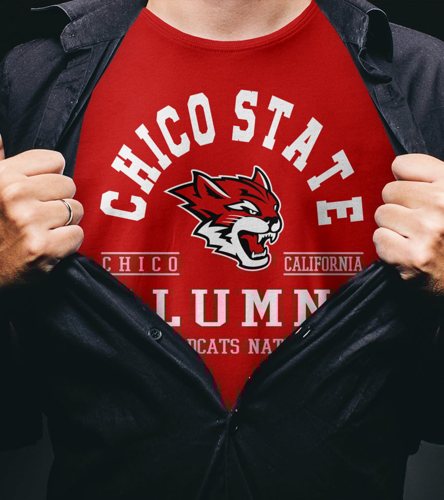 Chico State California Alumni Wildcats Nation T-Shirt