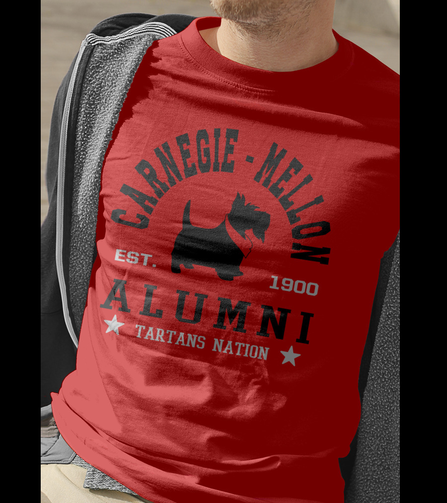 Carnegie Mellon Alumni Est. 1900 Tartans Nation T-Shirt