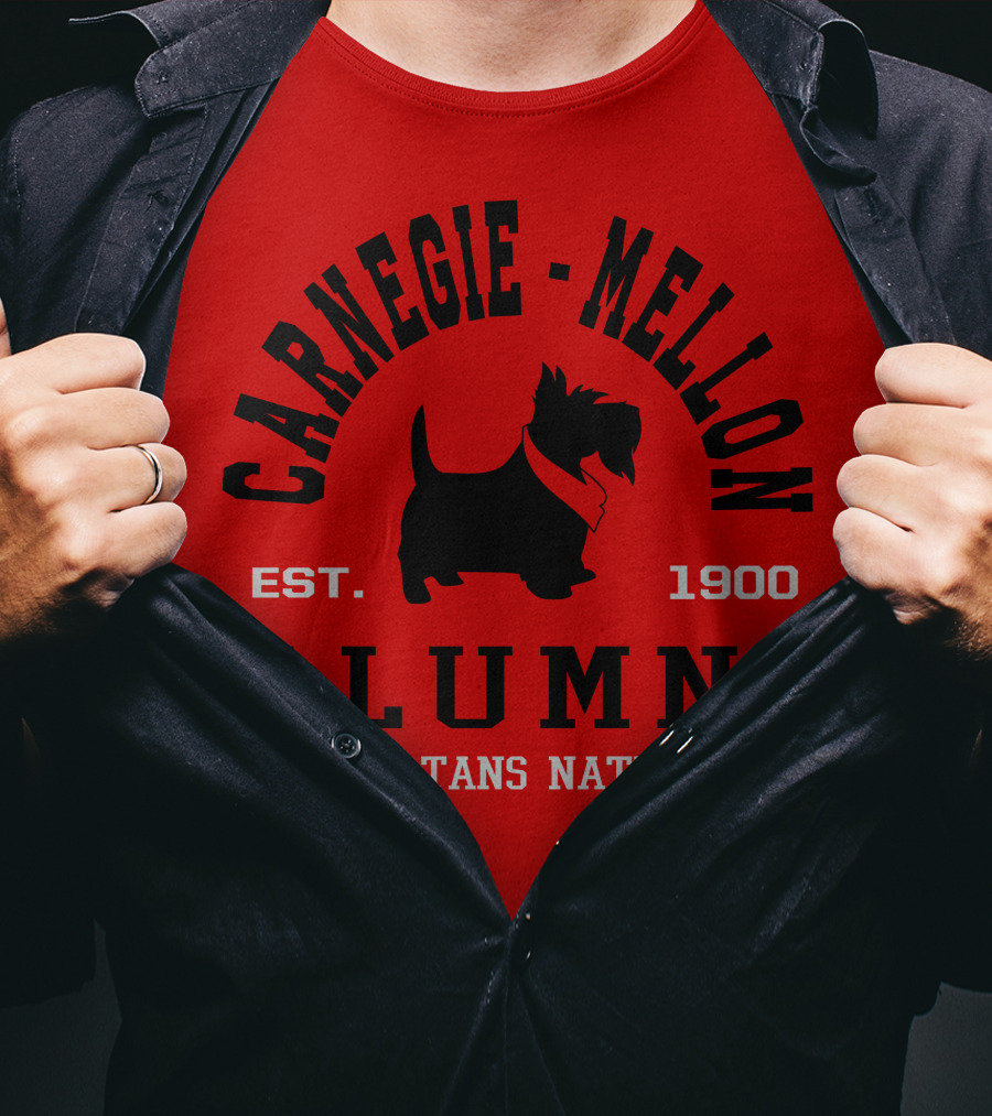 Carnegie Mellon Alumni Est. 1900 Tartans Nation T-Shirt
