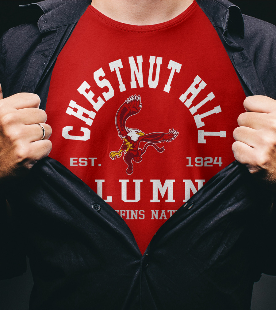 Chestnut Hill Alumni Griffins Nation Est. 1924 T-Shirt
