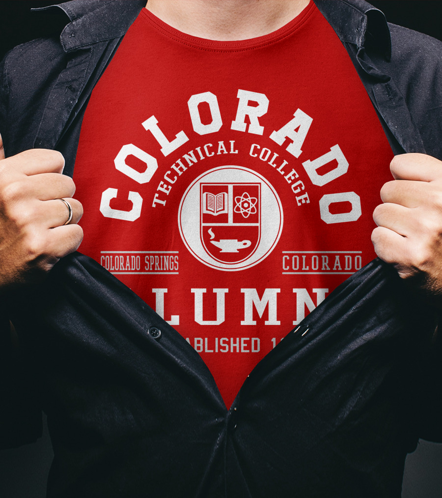 Colorado Technical College Alumni Established 1965 Colorado Springs T-Shirt