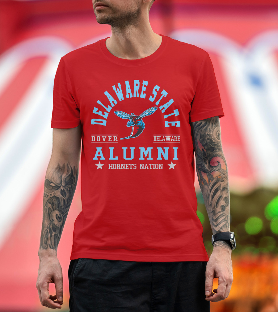 Delaware State Dover Delaware Alumni Hornets Nation T-Shirt