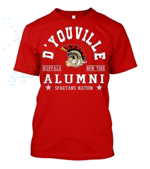 D'Youville Buffalo New York Alumni Spartans Nation T-Shirt