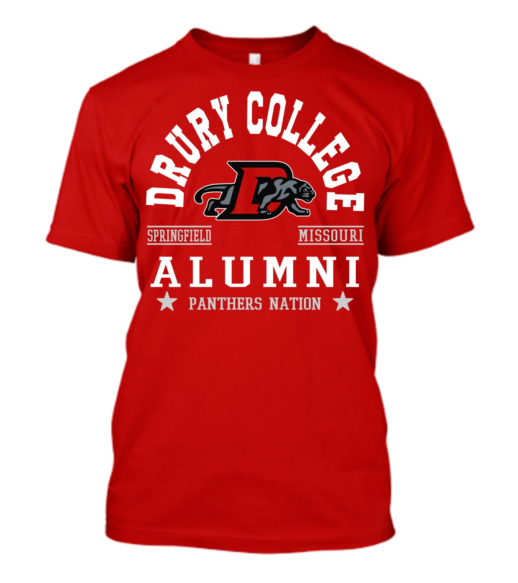 Drury College Springfield Missouri Alumni Panthers Nation T-Shirt