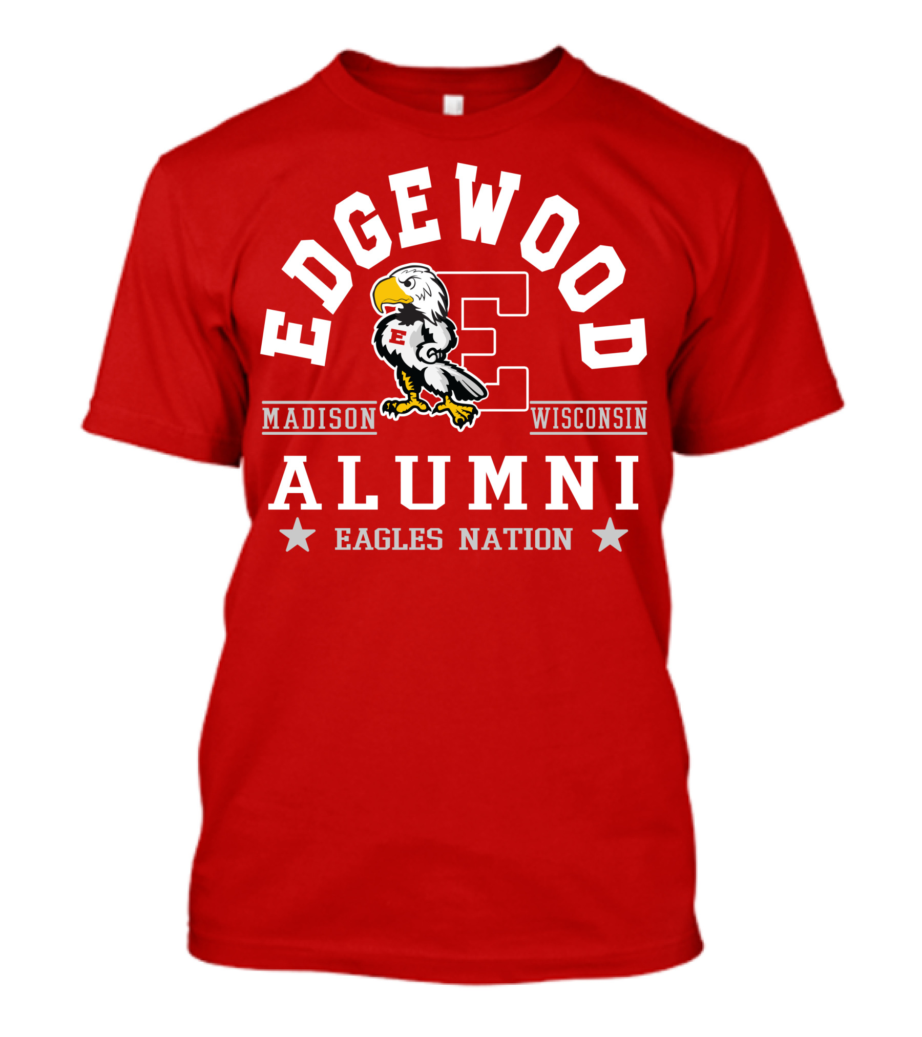 Edgewood College Madison Wisconsin Alumni Eagles Nation T-Shirt