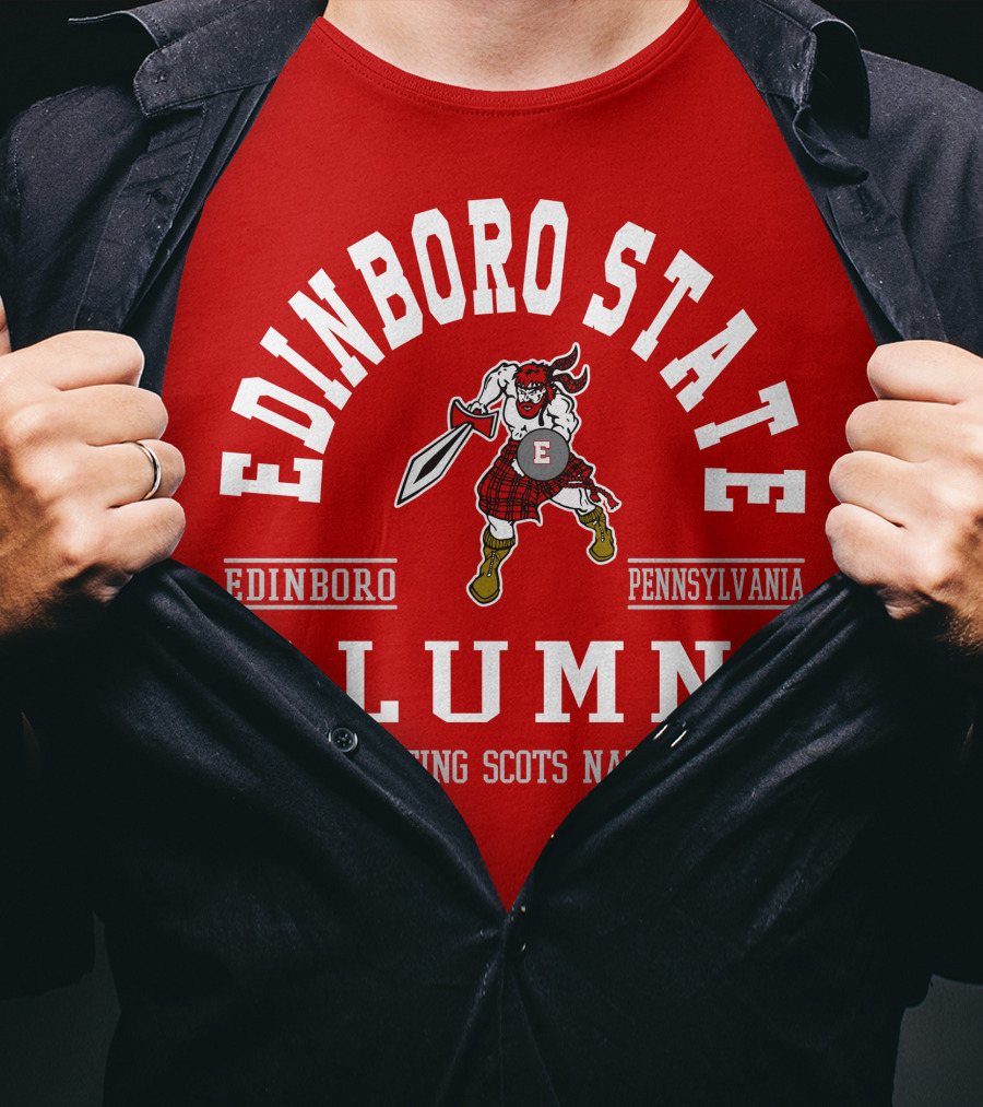 Edinboro State Alumni Fighting Scots Nation Pennsylvania T-Shirt