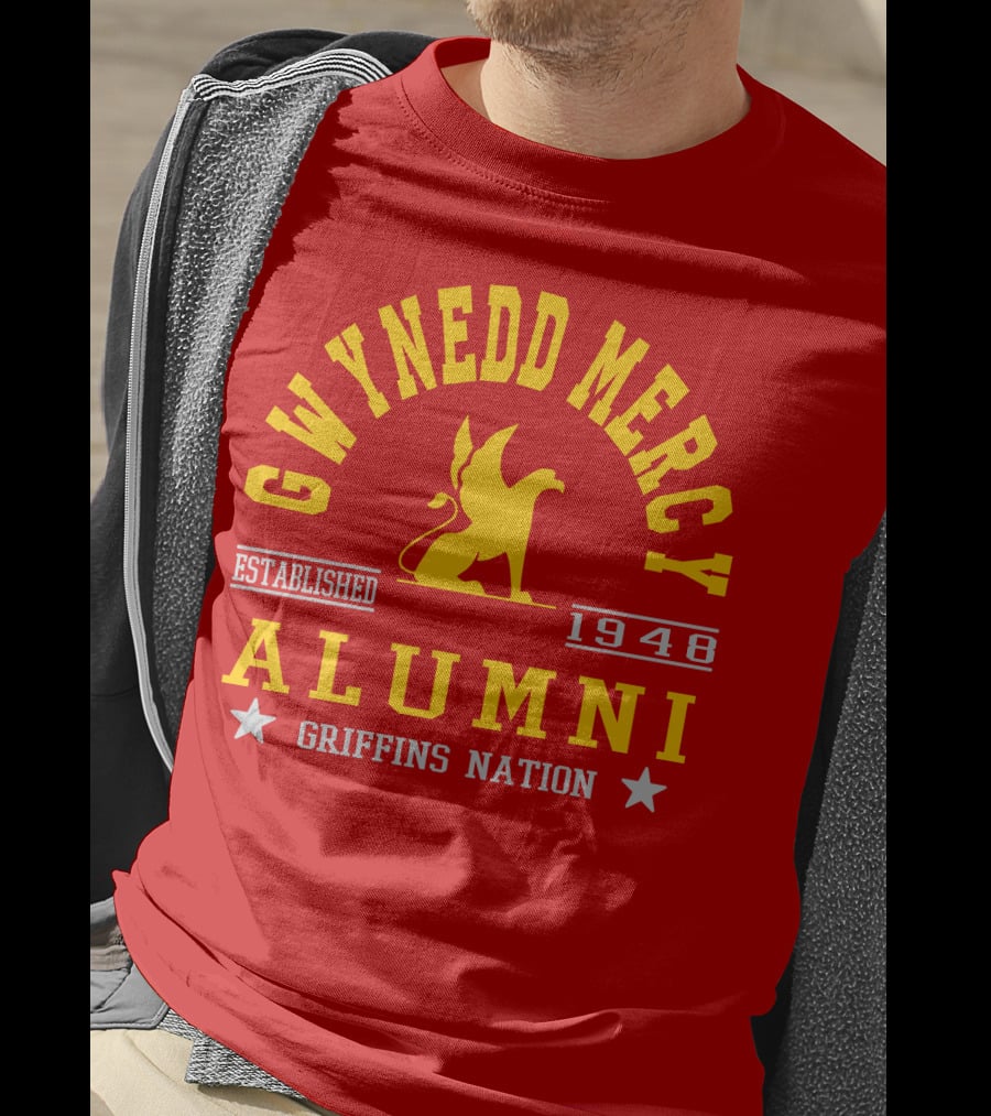 GWYNEDD MERCY ALUMNI ESTABLISHED 1948 GRIFFINS NATION T-Shirt