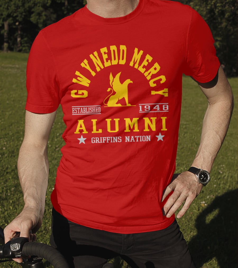 GWYNEDD MERCY ALUMNI ESTABLISHED 1948 GRIFFINS NATION T-Shirt