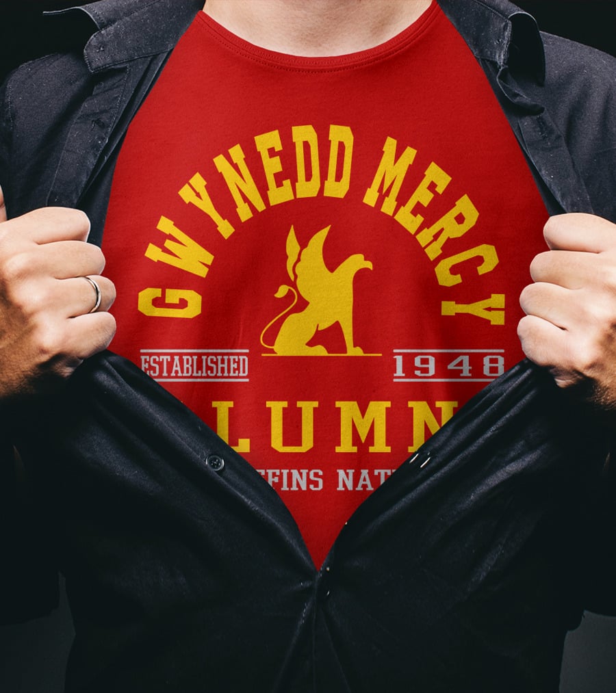 GWYNEDD MERCY ALUMNI ESTABLISHED 1948 GRIFFINS NATION T-Shirt