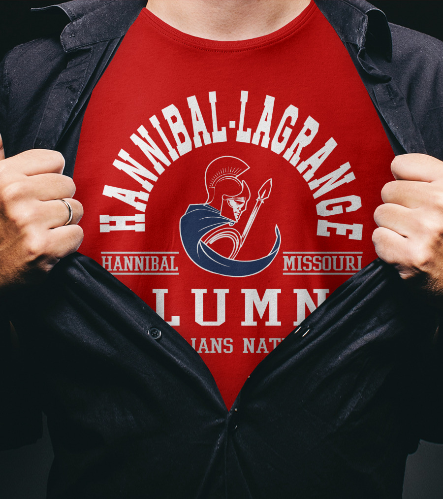Hannibal-LaGrange University Alumni Trojans Nation Hannibal Missouri T-Shirt