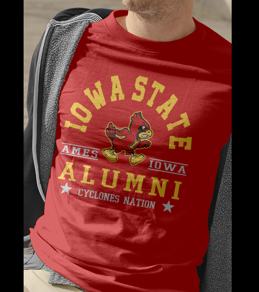 Iowa State Alumni Cyclones Nation Ames Iowa T-Shirt