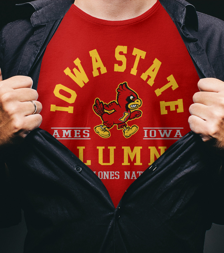 Iowa State Alumni Cyclones Nation Ames Iowa T-Shirt