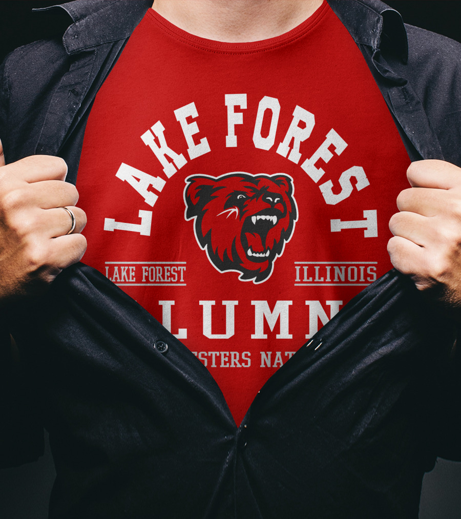 Lake Forest Illinois Alumni Foresters Nation T-Shirt