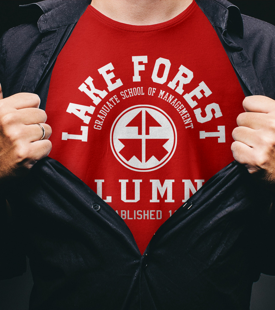 Lake Forest Graduate School Of Management Alumni Established 1946 T-Shirt