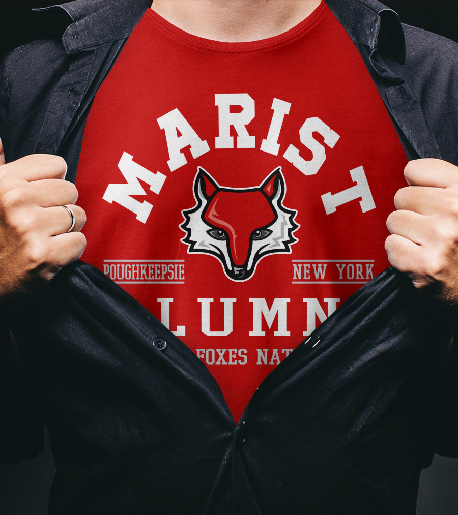 Marist Alumni Red Foxes Nation Poughkeepsie New York T-Shirt