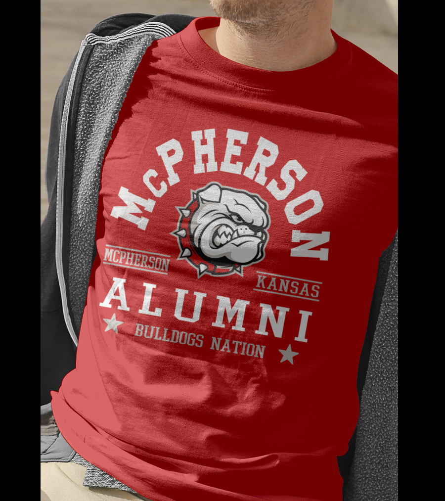 McPherson College Alumni Bulldogs Nation Kansas T-Shirt