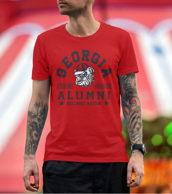 Premium T-Shirt: Georgia Bulldogs Alumni Athens Georgia Bulldogs Nation T-Shirt Georgia Bulldogs Alumni Athens Georgia Bulldogs Nation T-Shirt