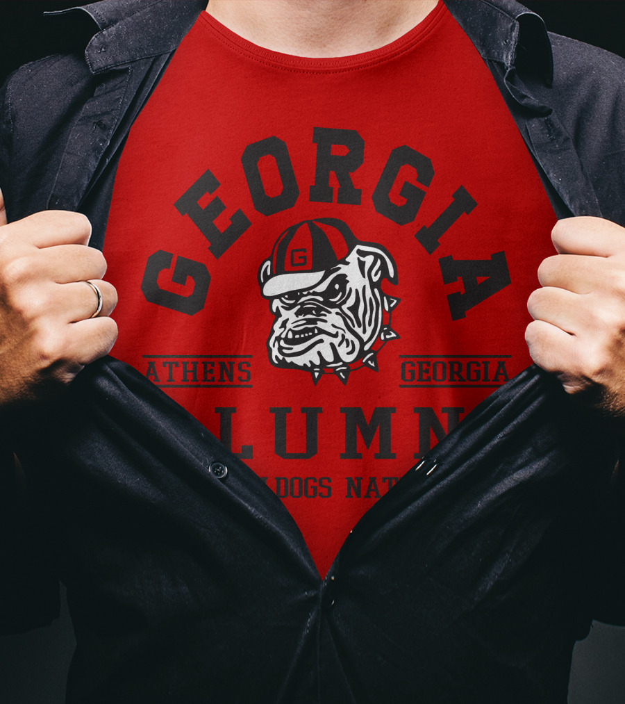 Georgia Bulldogs Alumni Athens Georgia Bulldogs Nation T-Shirt