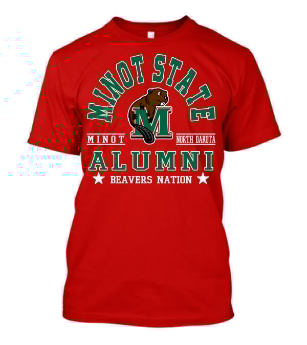 Minot State Alumni Beavers Nation North Dakota T-Shirt