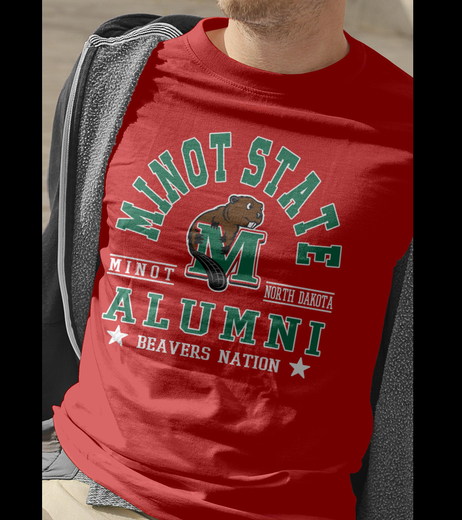 Minot State Alumni Beavers Nation North Dakota T-Shirt