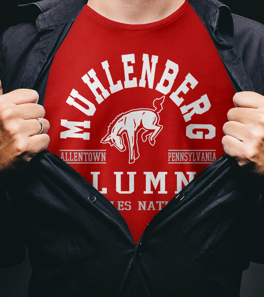 Muhlenberg Allentown Pennsylvania Alumni Mules Nation T-Shirt