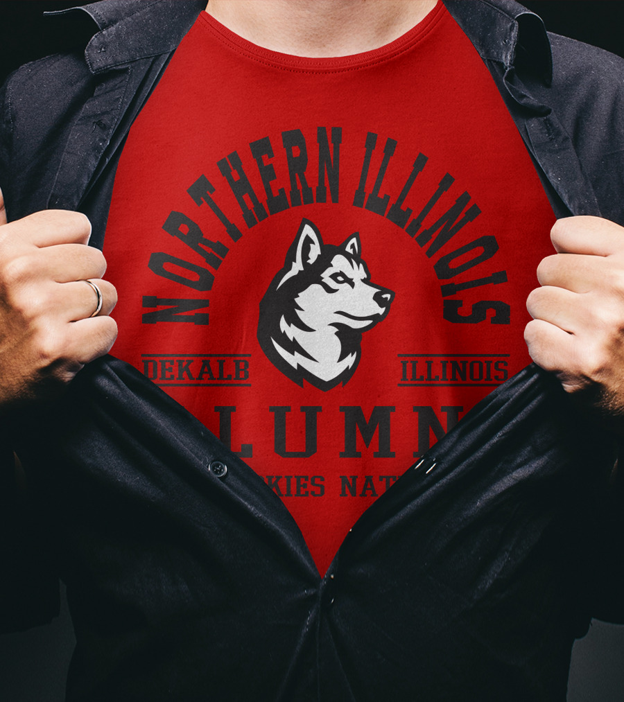 Northern Illinois Alumni DeKalb Huskies Nation T-Shirt