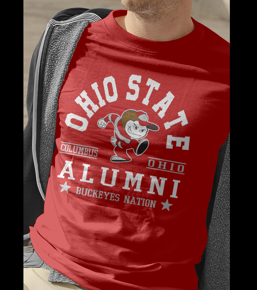 Ohio State Alumni Columbus Ohio Buckeyes Nation T-Shirt