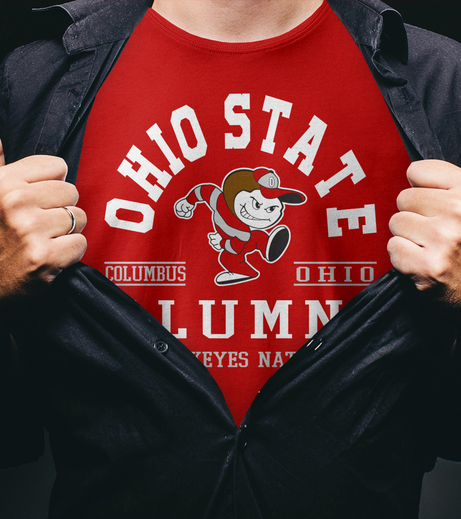 Ohio State Alumni Columbus Ohio Buckeyes Nation T-Shirt
