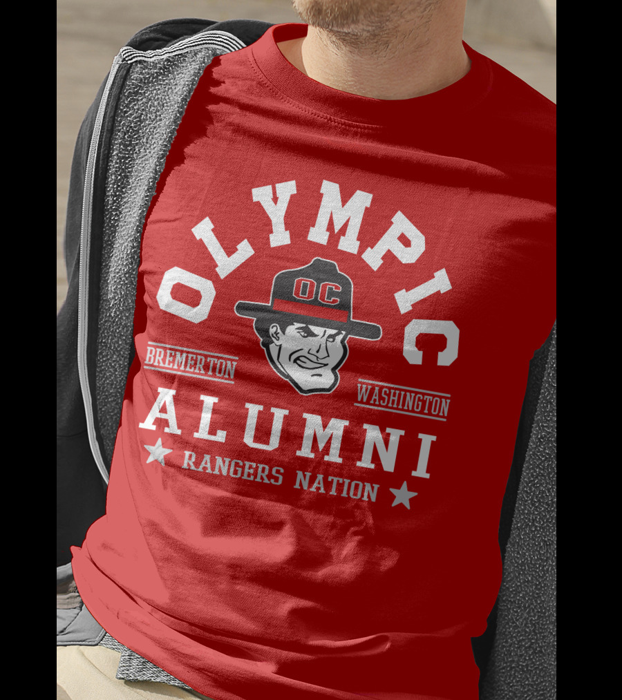 Olympic College Alumni Rangers Nation Bremerton Washington OC T-Shirt