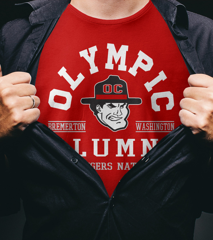 Olympic College Alumni Rangers Nation Bremerton Washington OC T-Shirt