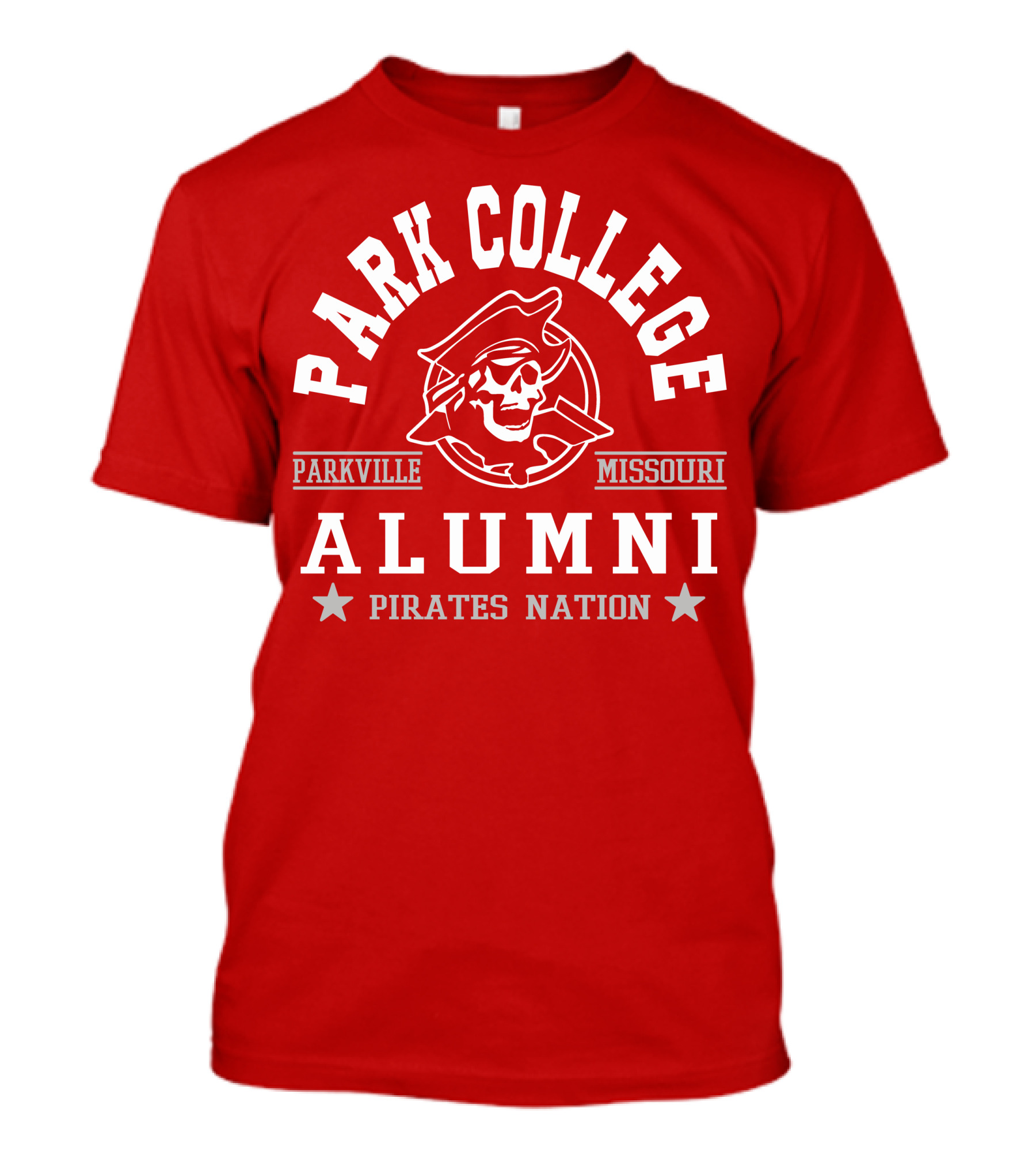 Park College Alumni Pirates Nation Parkville Missouri T-Shirt