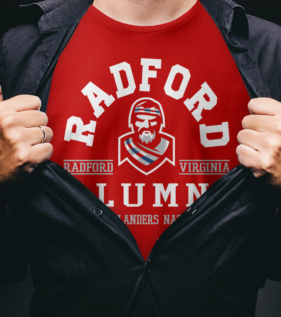 Radford Virginia Alumni Highlanders Nation T-Shirt