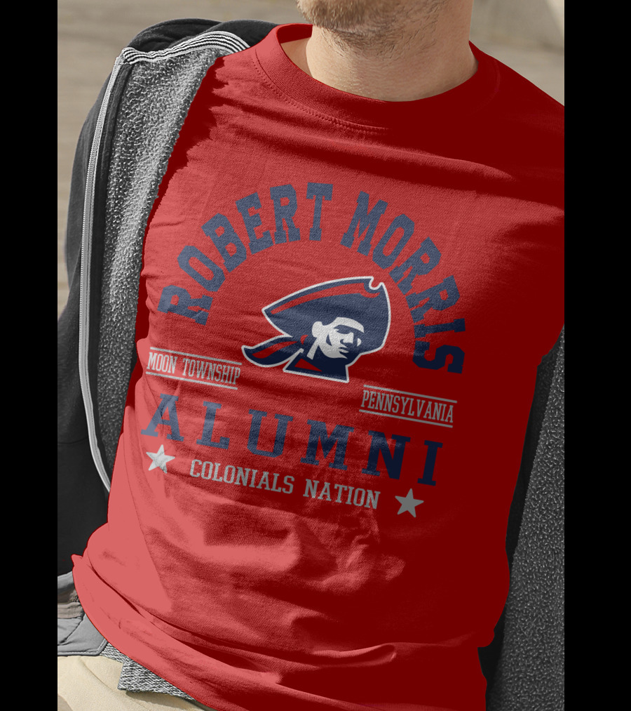 Robert Morris Alumni Moon Township Pennsylvania Colonials Nation T-Shirt
