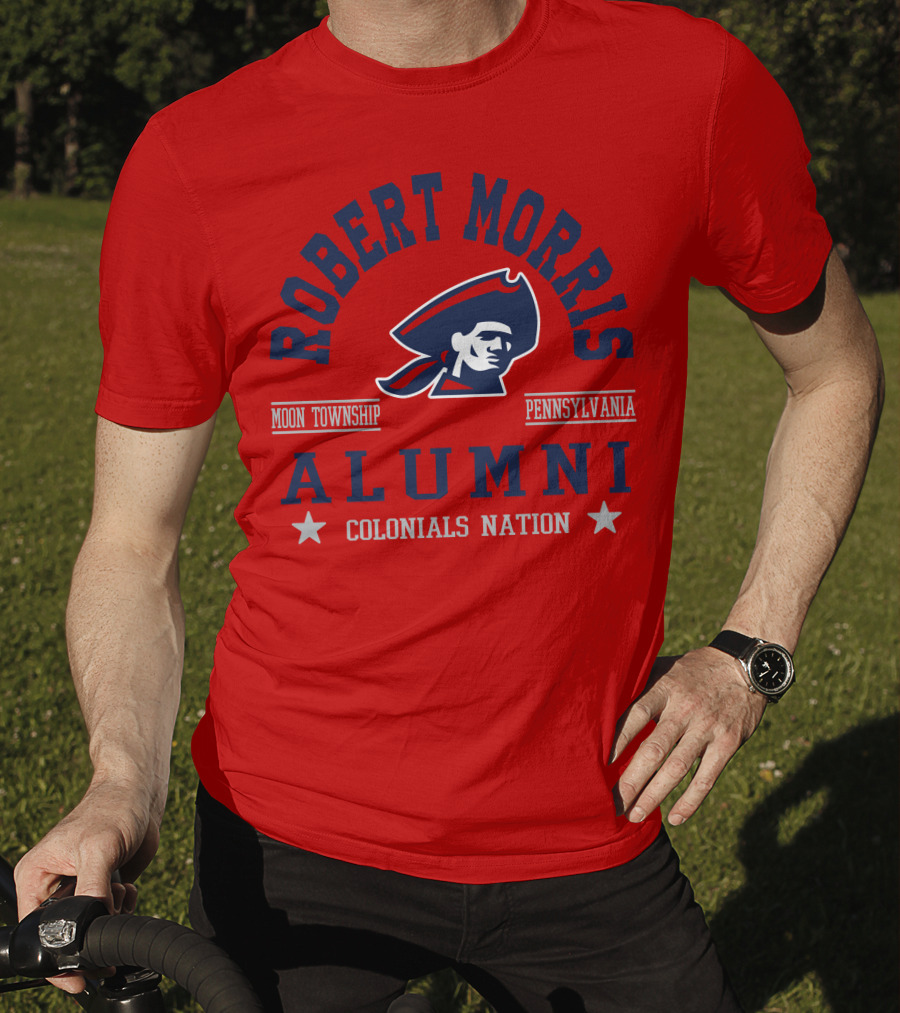 Robert Morris Alumni Moon Township Pennsylvania Colonials Nation T-Shirt