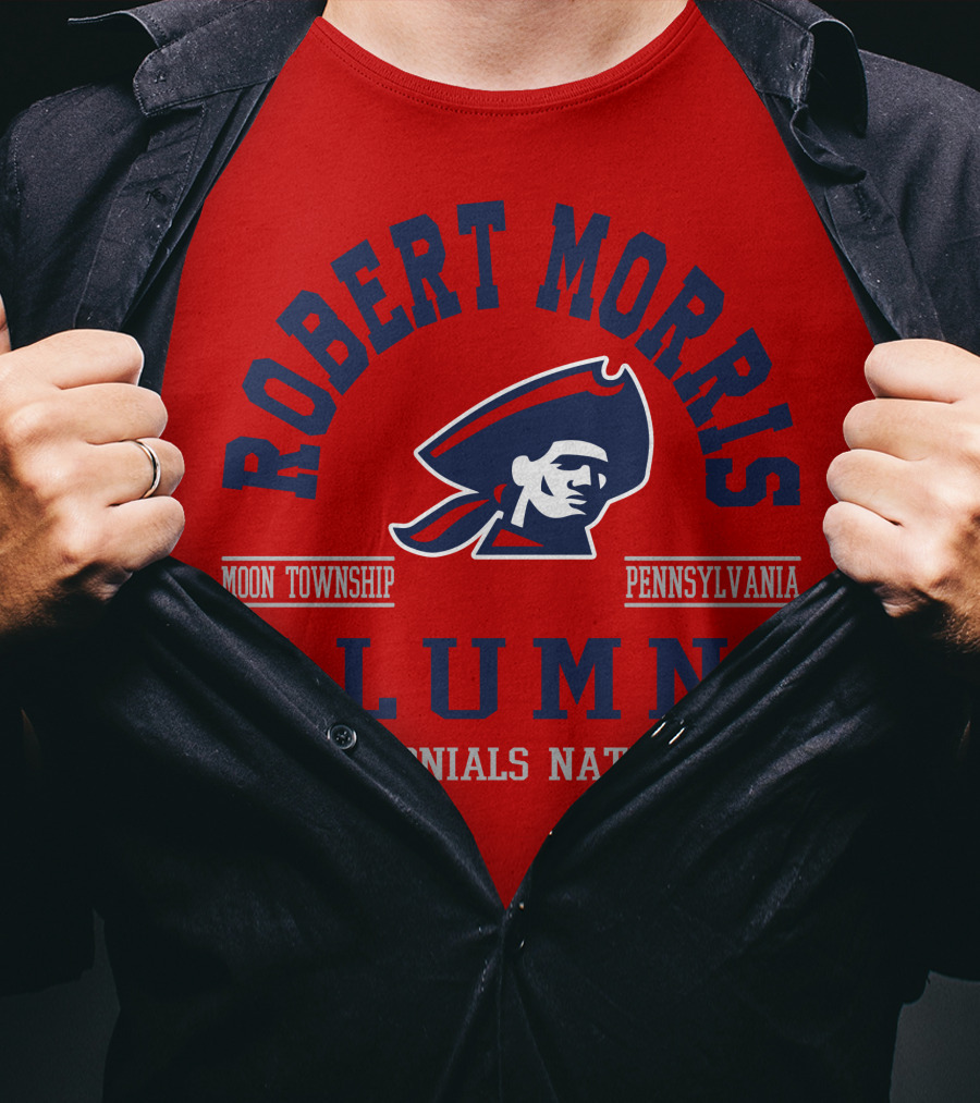 Robert Morris Alumni Moon Township Pennsylvania Colonials Nation T-Shirt