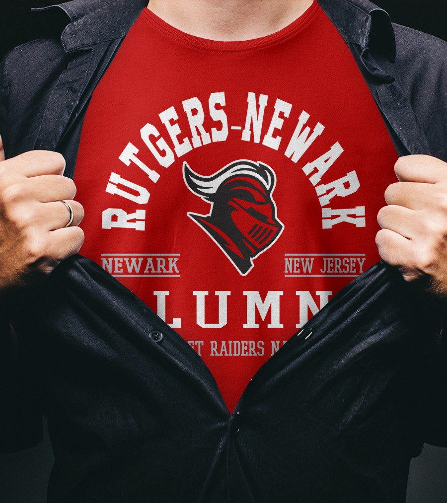 Rutgers-Newark Alumni Scarlet Raiders Nation Newark New Jersey T-Shirt