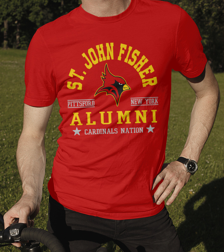 St John Fisher Cardinals Alumni Pittsford New York Nation T-Shirt