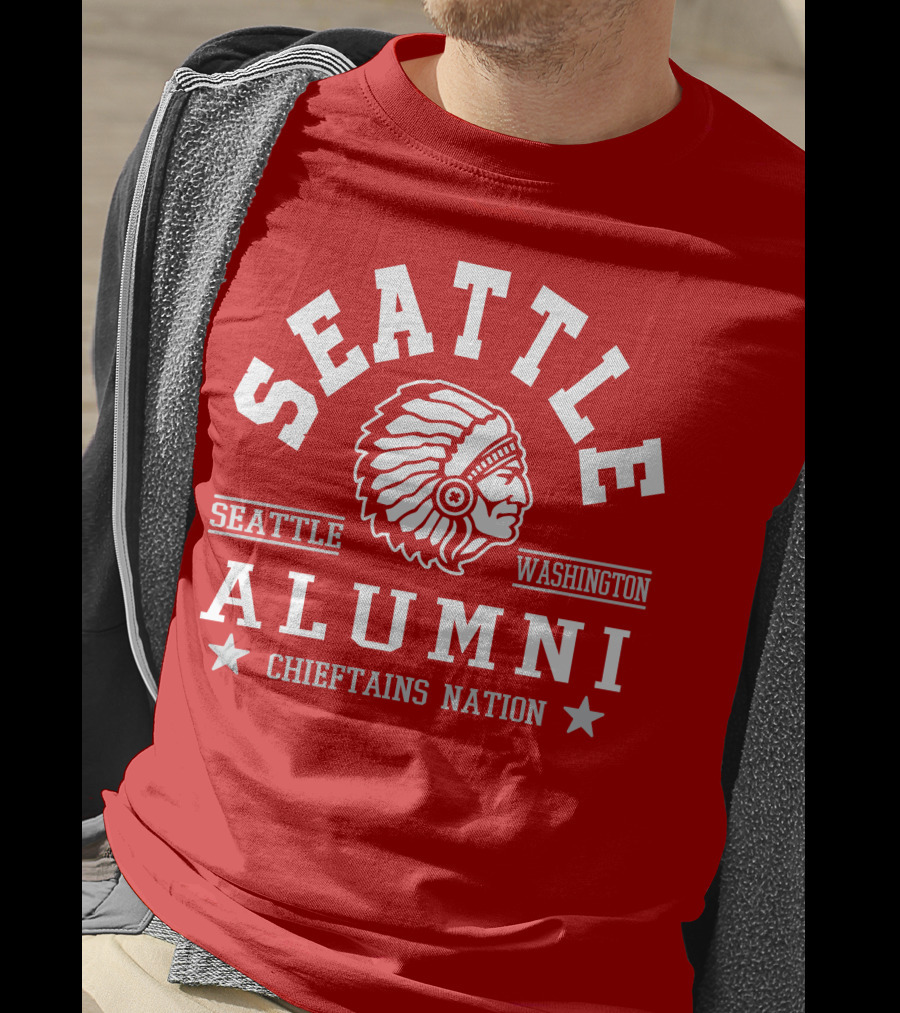 Seattle Washington Alumni Chieftains Nation T-Shirt