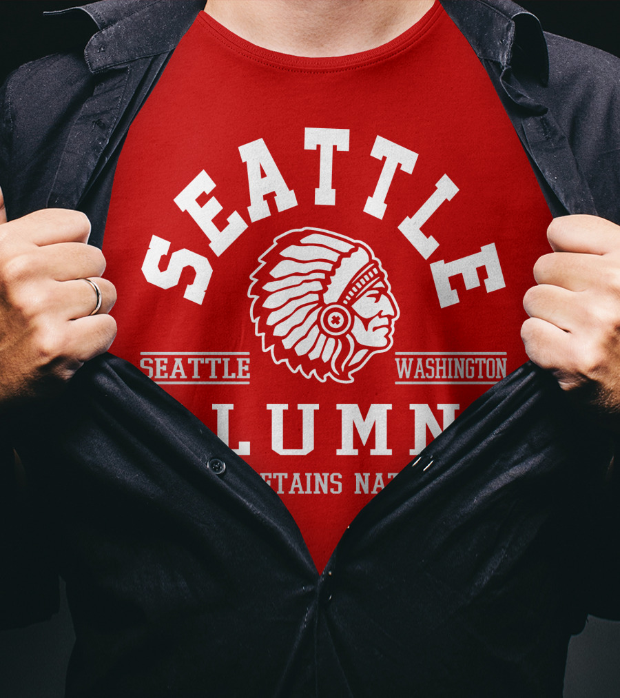 Seattle Washington Alumni Chieftains Nation T-Shirt