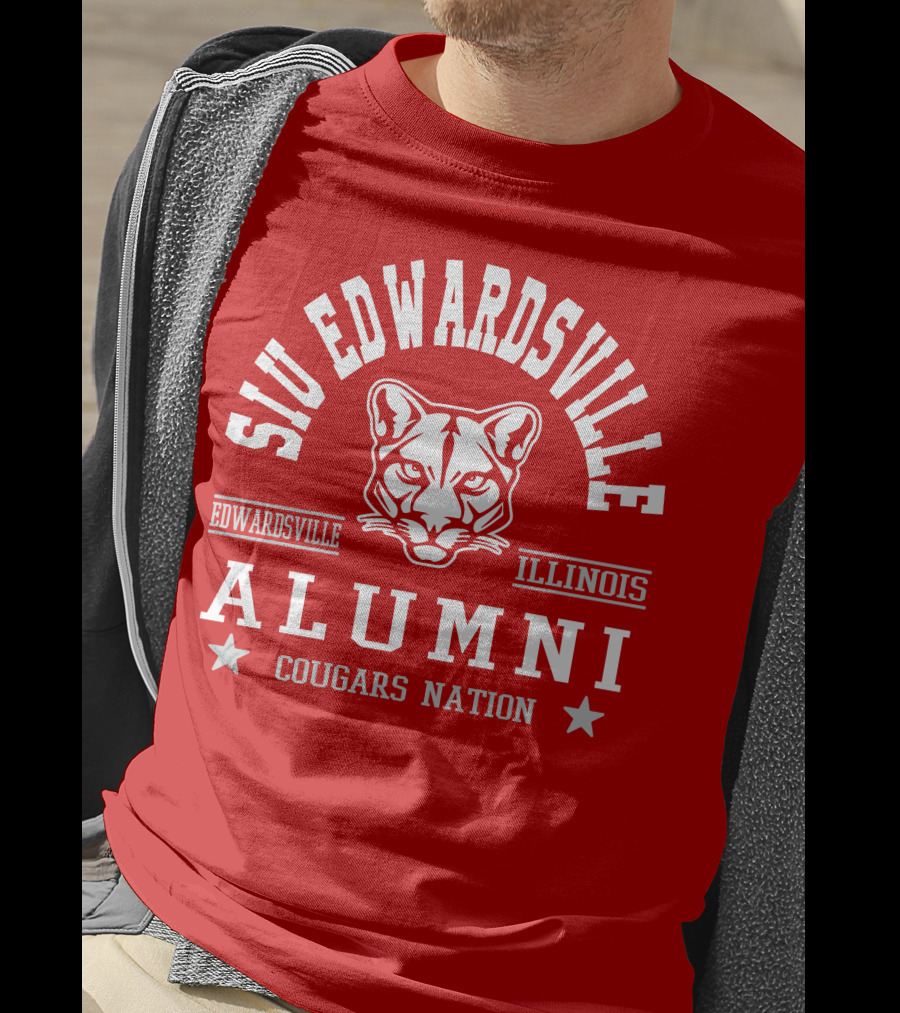 SIU Edwardsville Alumni Cougars Nation Edwardsville Illinois T-Shirt