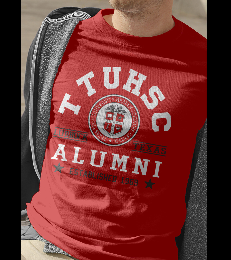 TTUHSC Lubbock Texas Alumni Established 1969 T-Shirt