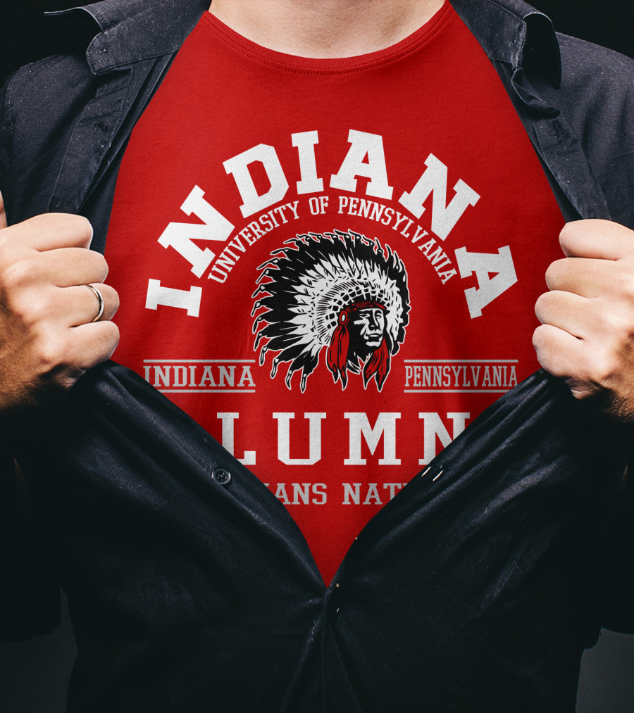 Indiana University Of Pennsylvania Alumni Indians Nation Indiana Pennsylvania T-Shirt
