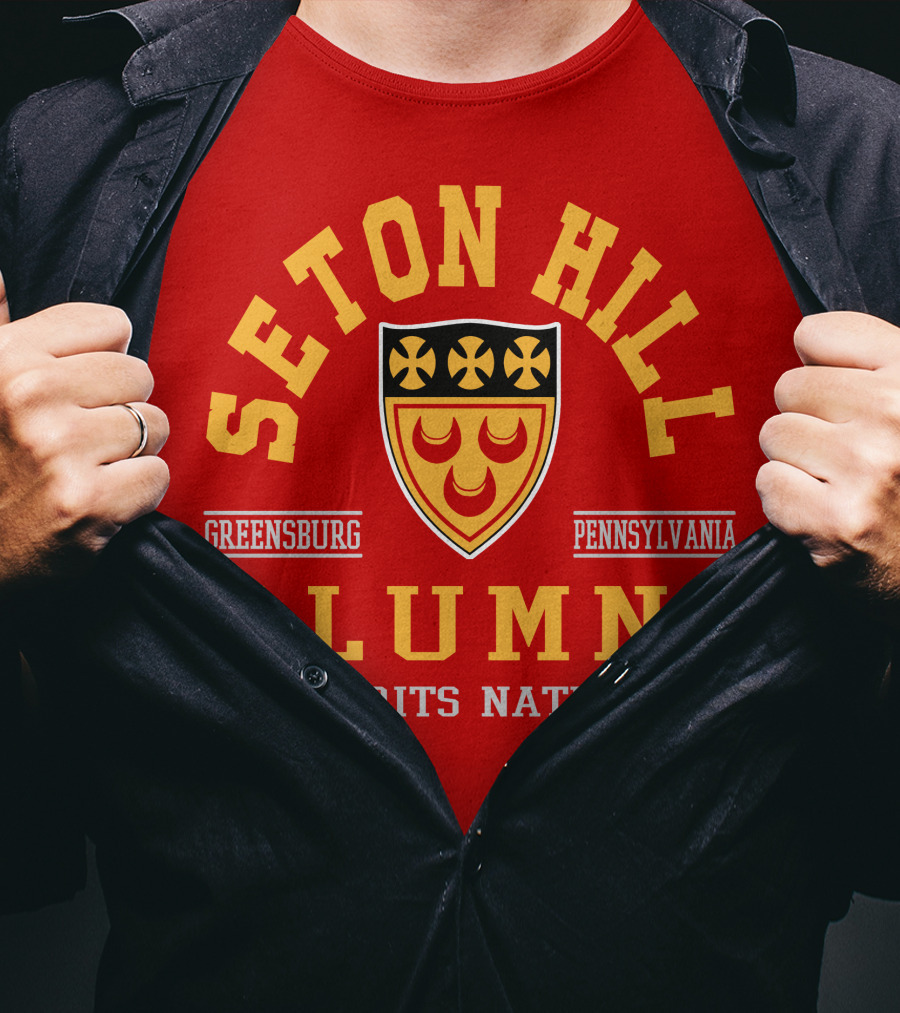 Seton Hill Alumni Spirits Nation Greensburg Pennsylvania T-Shirt