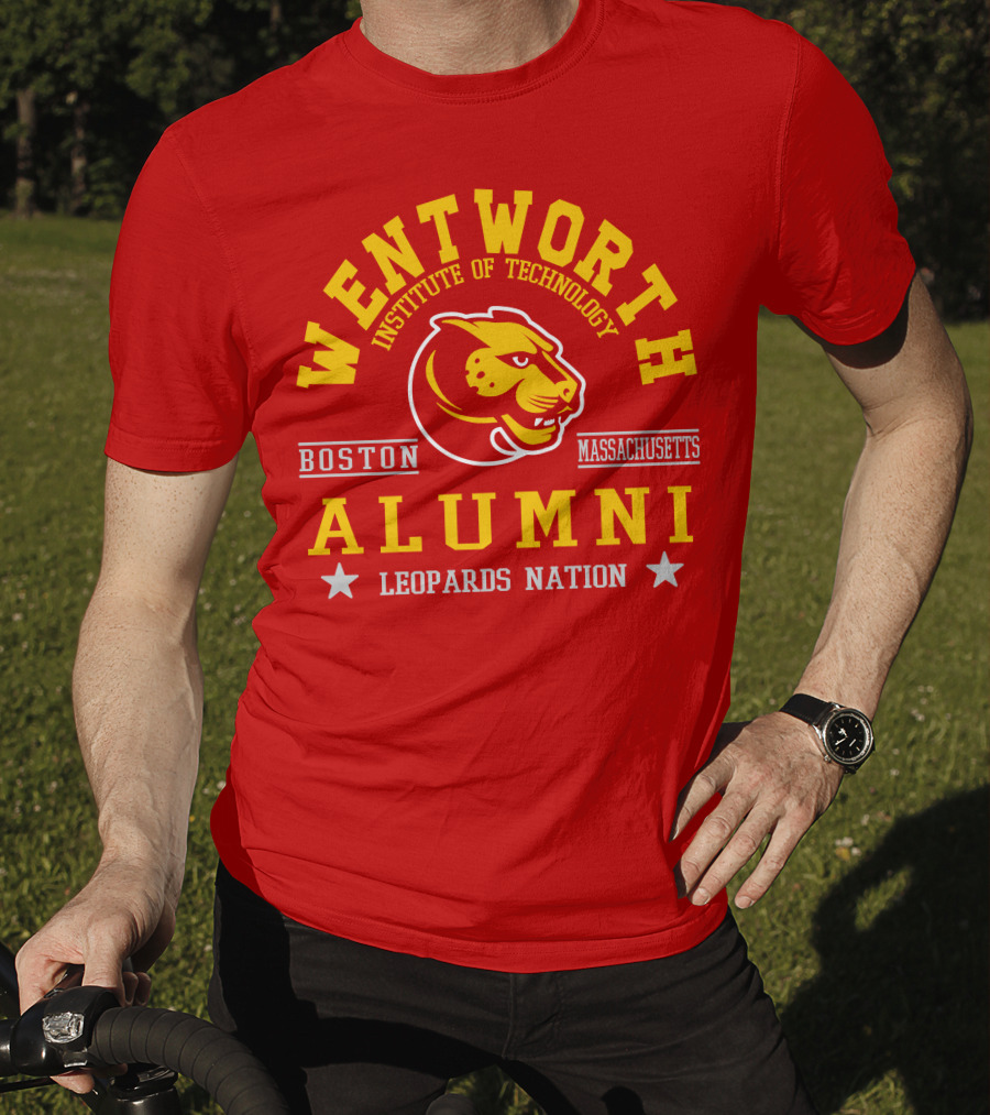 Wentworth Institute Of Technology Alumni Leopards Nation Boston Massachusetts T-Shirt