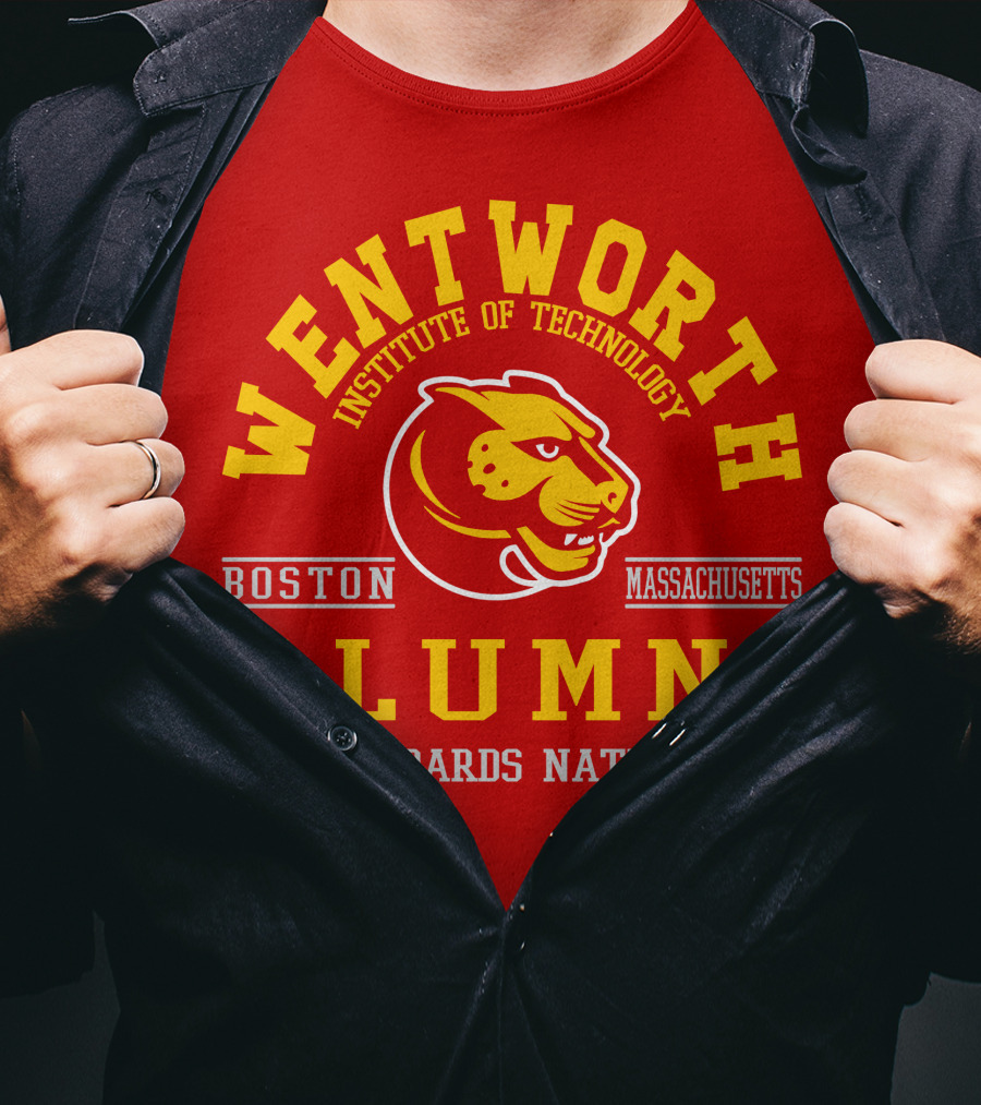 Wentworth Institute Of Technology Alumni Leopards Nation Boston Massachusetts T-Shirt