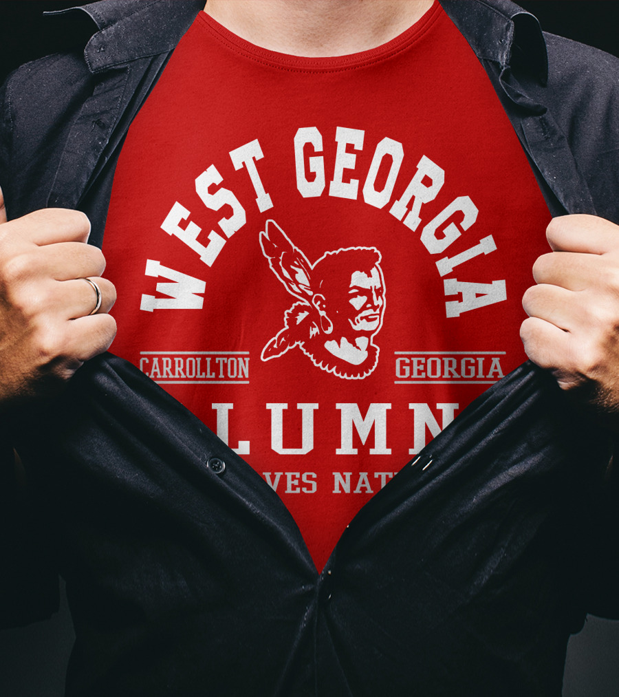 West Georgia Carrollton Georgia Alumni Braves Nation T-Shirt