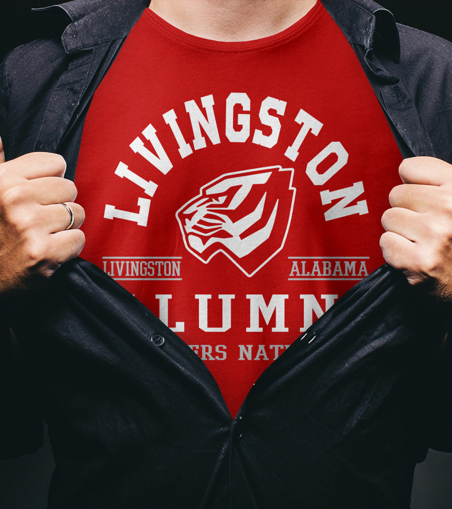 Livingston Alabama Alumni Tigers Nation T-Shirt