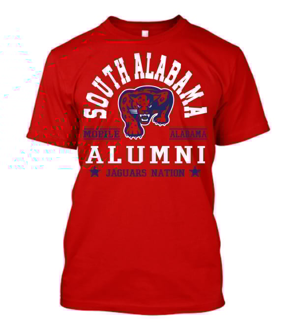 South Alabama Alumni Jaguars Nation Mobile Alabama T-Shirt
